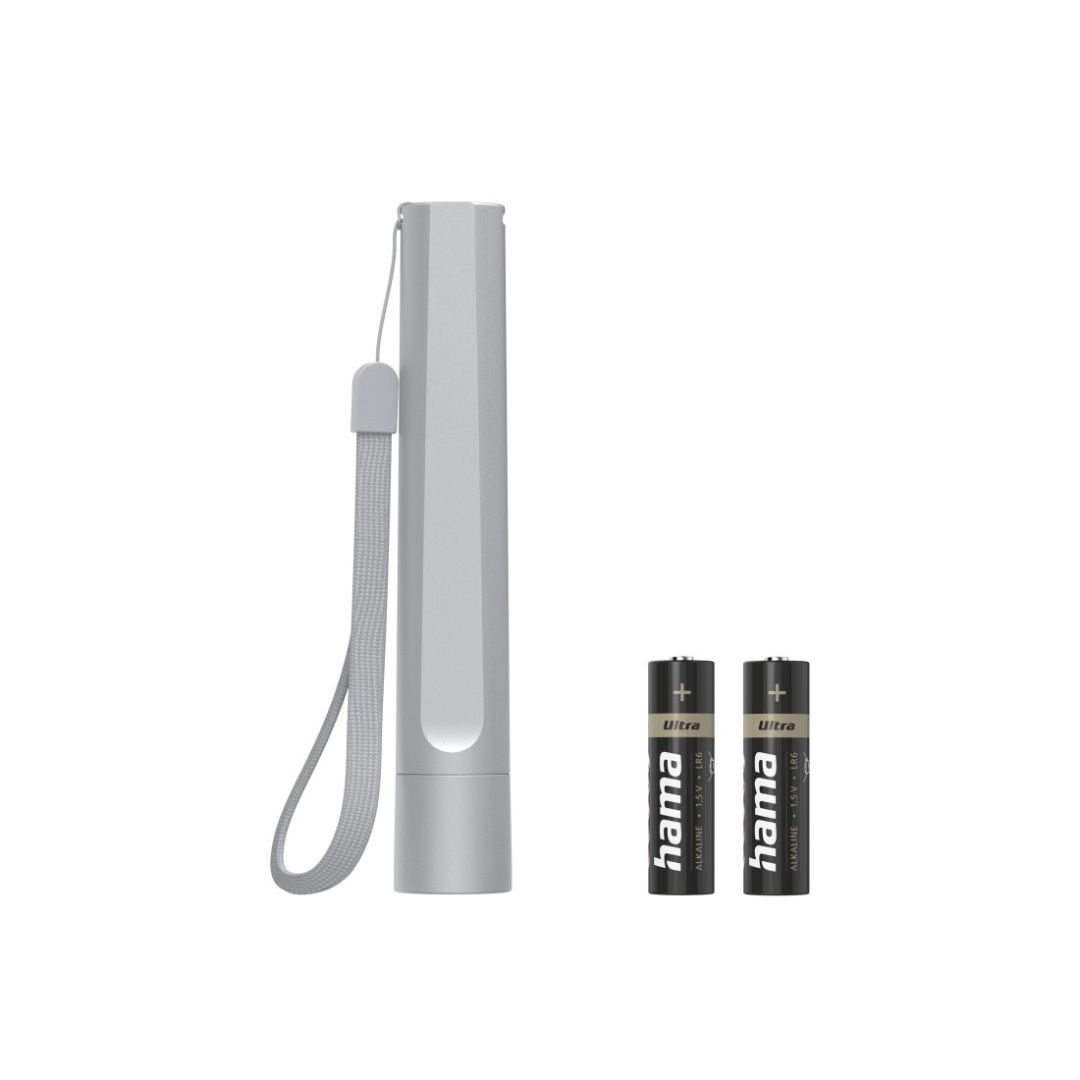 Hama FL120 LED zseblámpa Silver Hama FL120 LED zseblámpa Silver