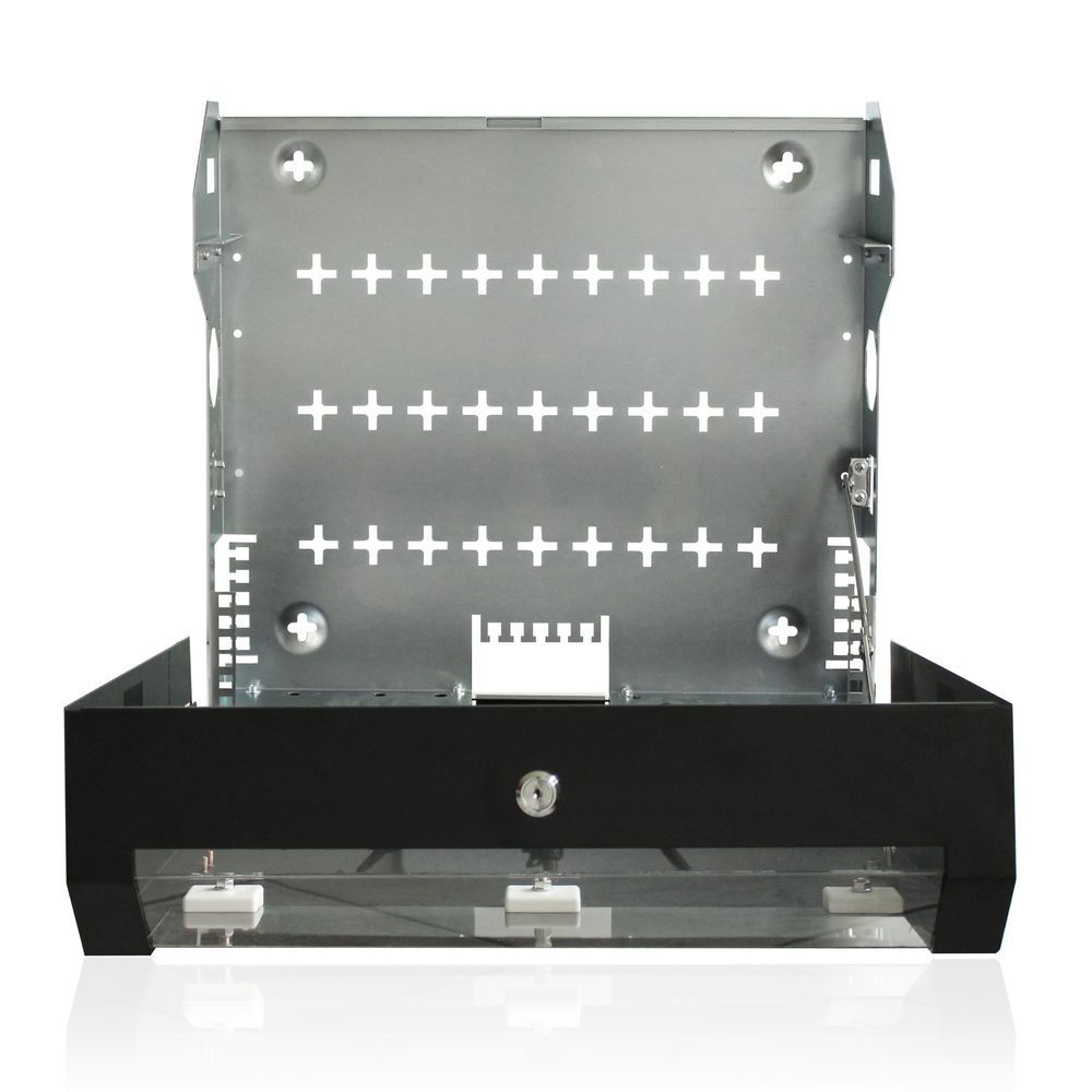 WP WPN-RWV-05501-B Falra szerelhető Rackszekrény Black