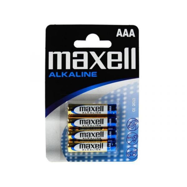 Maxell AAA Alkáli Elem 4db/csomag Maxell AAA Alkáli Elem 4db/csomag