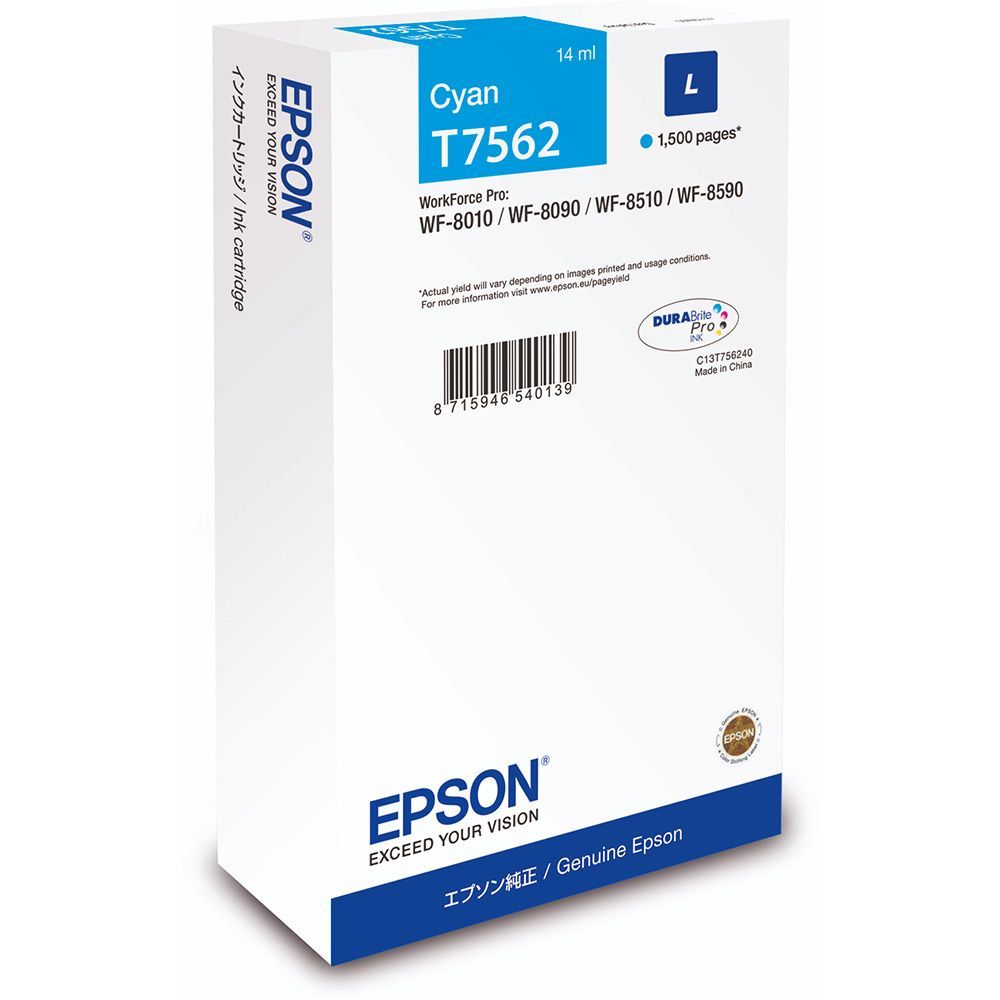 Epson T7562 Cyan tintapatron Epson T7562 Cyan tintapatron