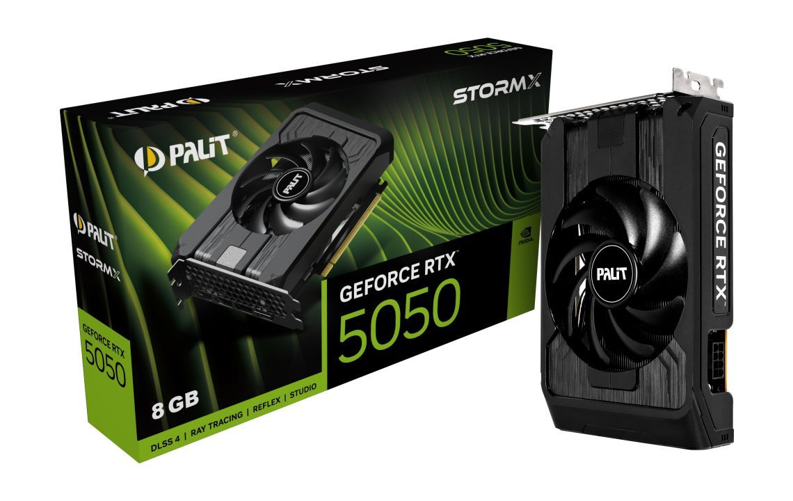 Palit GeForce RTX5050 8GB DDR6 StormX Palit GeForce RTX5050 8GB DDR6 StormX