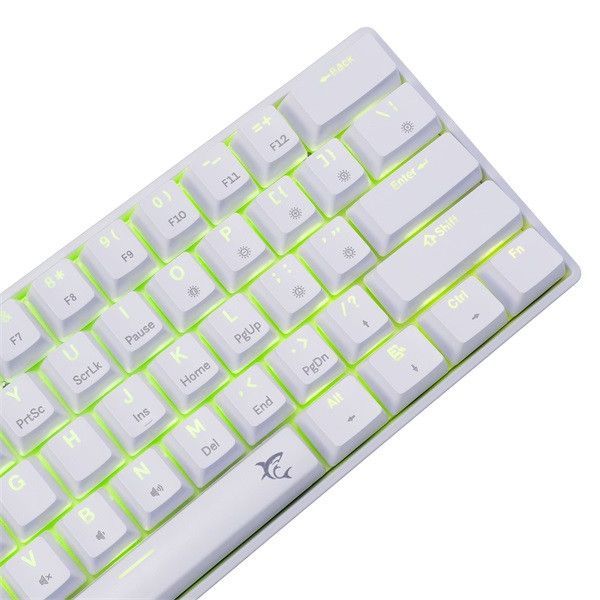 White Shark Shinobi 2 Gaming Keyboard White HU
