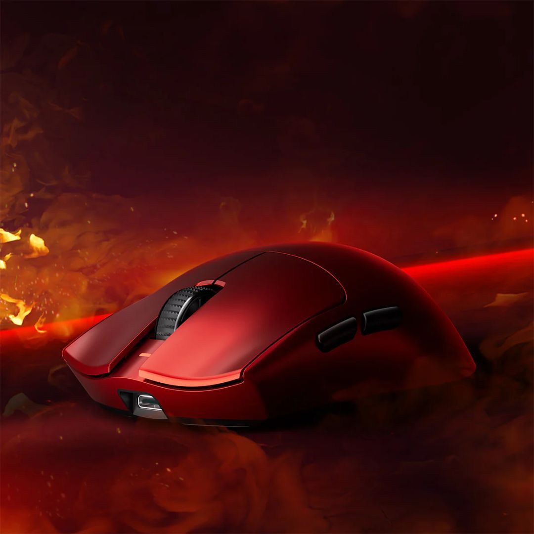 ATK Blazing Sky X1 Gaming Wireless Bluetooth Mouse Metallic Red ATK Blazing Sky X1 Gaming Wireless Bluetooth Mouse Metallic Red