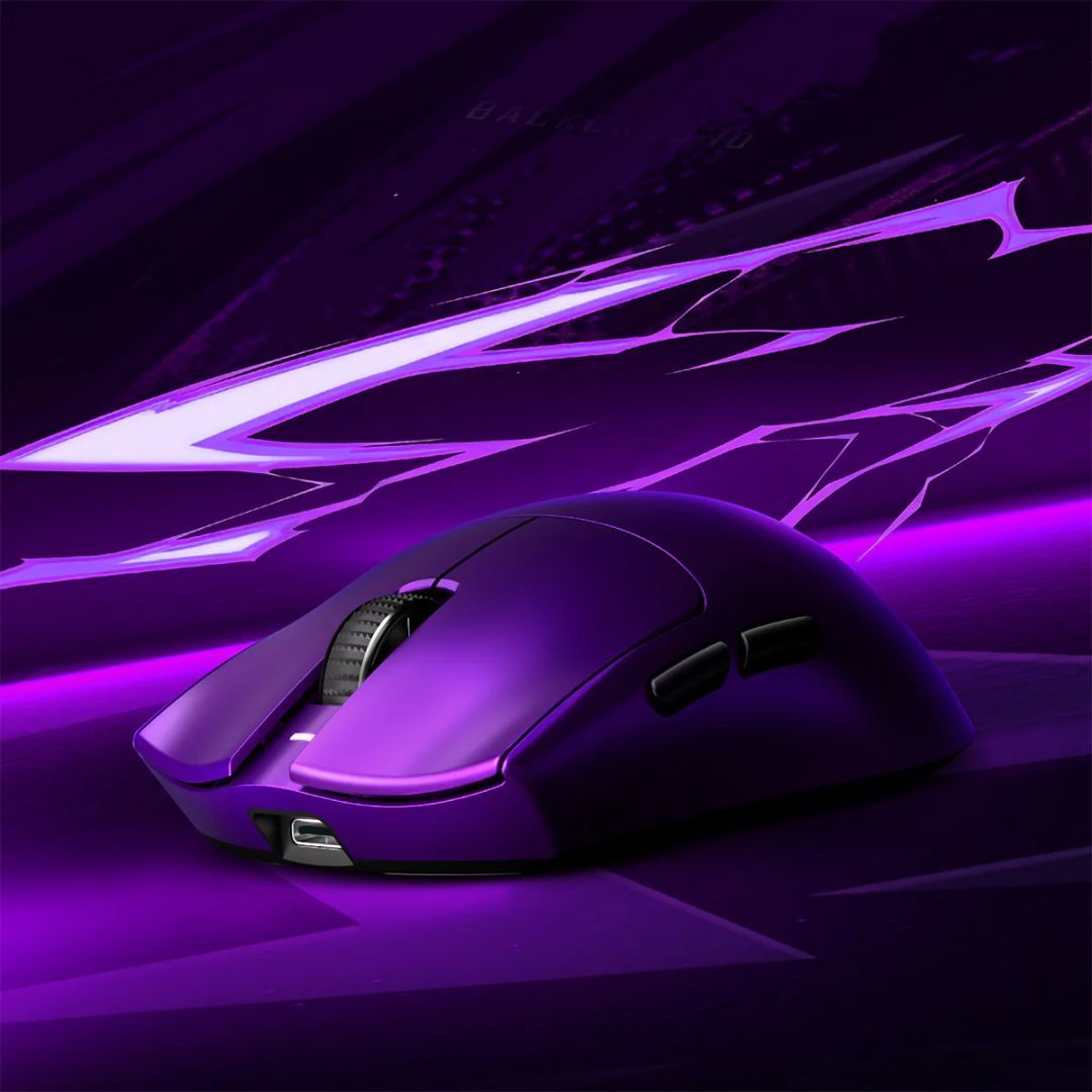 ATK Blazing Sky X1 Gaming Wireless Bluetooth Mouse Metallic Purple ATK Blazing Sky X1 Gaming Wireless Bluetooth Mouse Metallic Purple