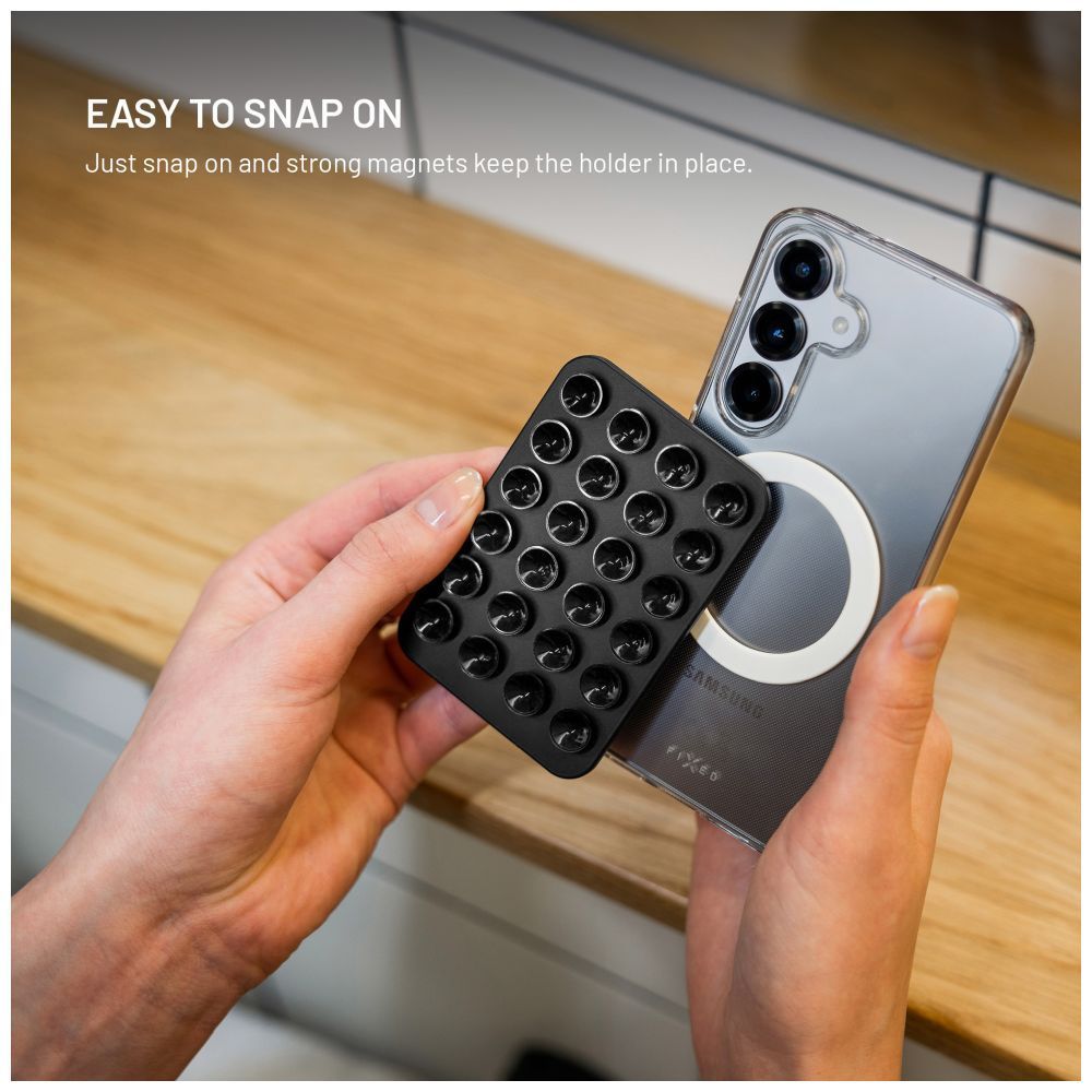 FIXED öntapadós tartó Magsafe kompatibilis, rózsaszín