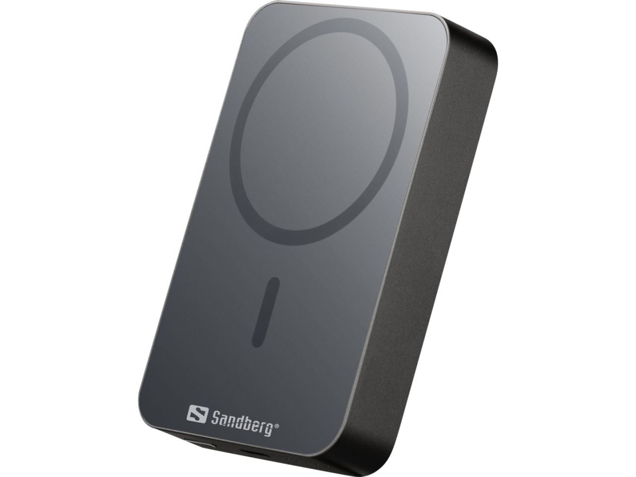 Sandberg Mag Wireless 10000mAh Powerbank Black Sandberg Mag Wireless 10000mAh Powerbank Black