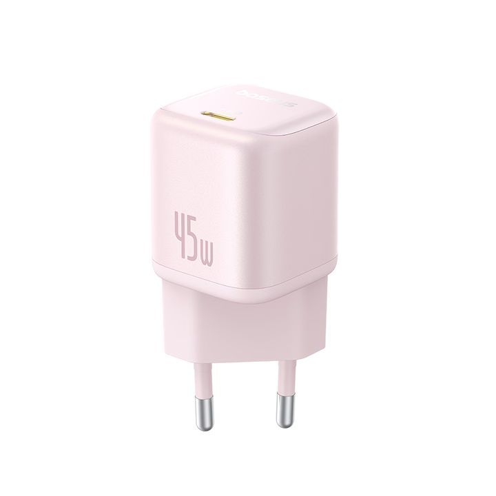 Baseus PicoGo 45W Wall Charger Pink Baseus PicoGo 45W Wall Charger Pink