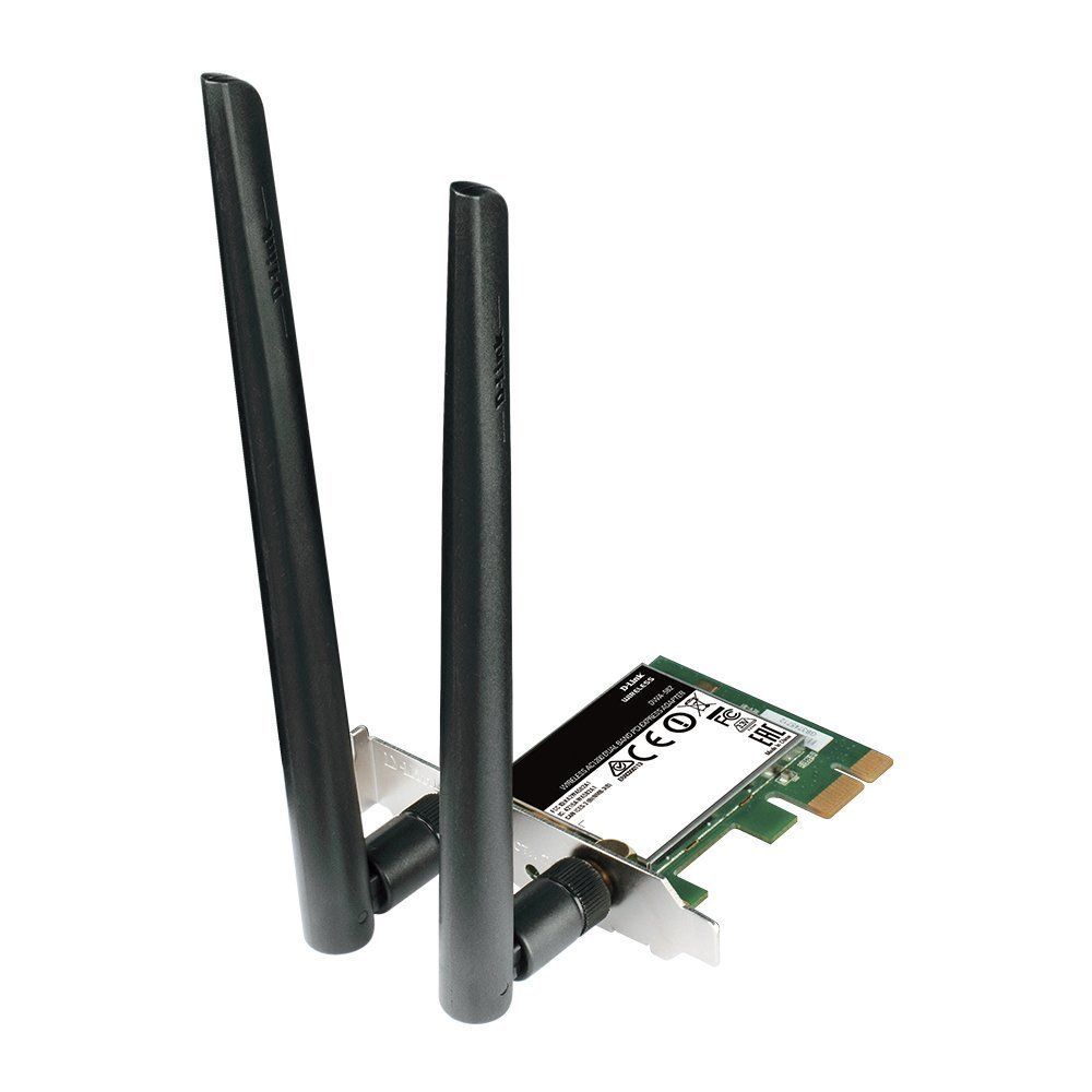 D-Link DWA-582 Wireless AC1200 Dual Band PCI Express Adapter D-Link DWA-582 Wireless AC1200 Dual Band PCI Express Adapter