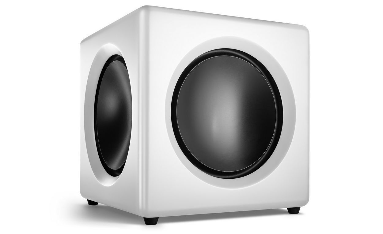 wavemaster Fusion Active Subwoofer SoFt White wavemaster Fusion Active Subwoofer SoFt White