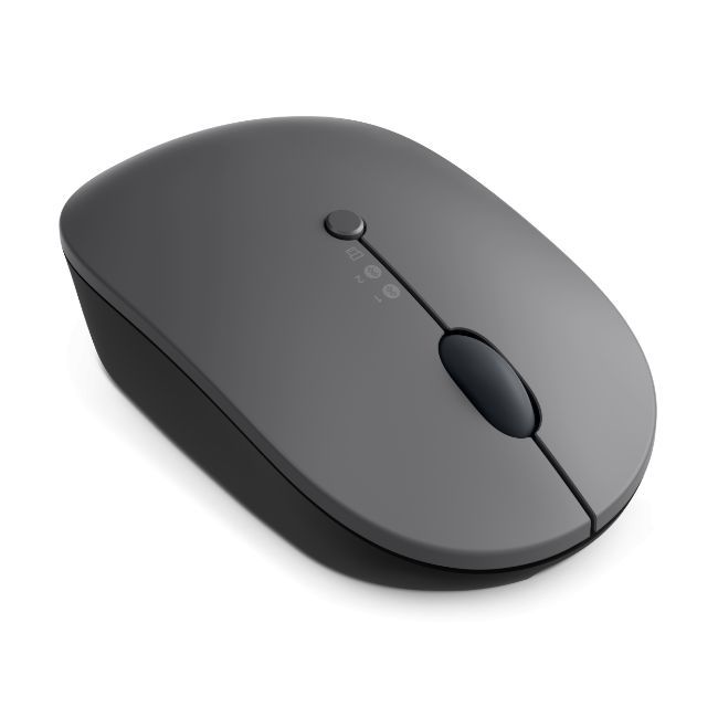 Lenovo Go Wireless Multi Device Mouse Storm Gray Lenovo Go Wireless Multi Device Mouse Storm Gray