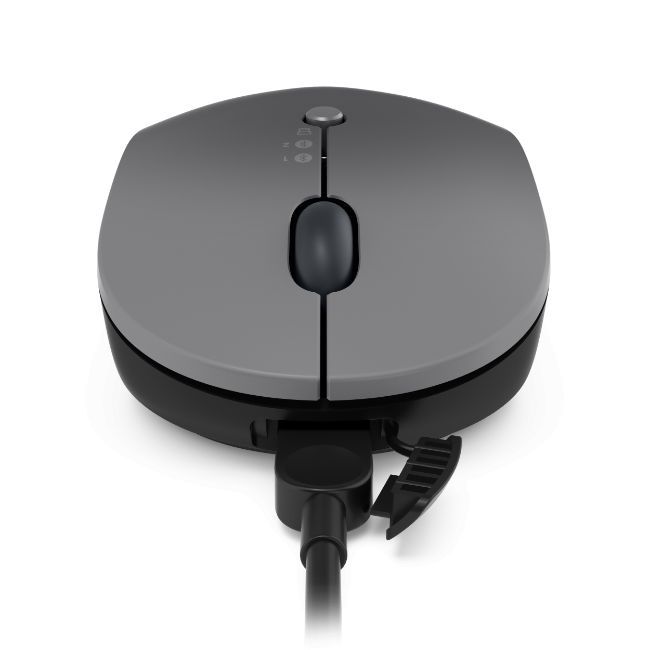 Lenovo Go Wireless Multi Device Mouse Storm Gray Lenovo Go Wireless Multi Device Mouse Storm Gray