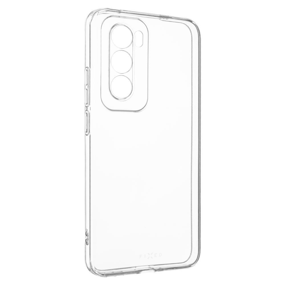FIXED Vékony AntiUV TPU hátlapi tok OPPO Reno12 Pro-hoz, átlátszó
