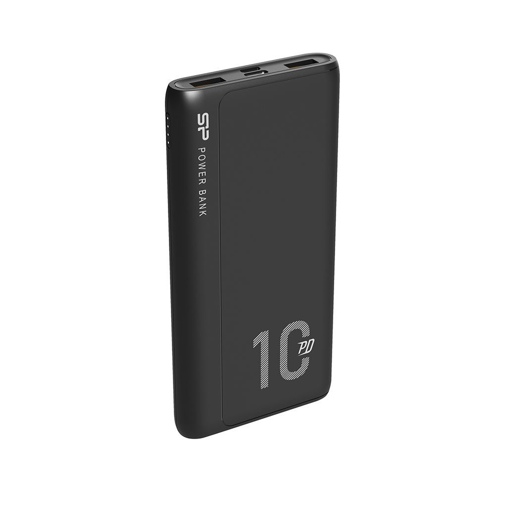 Silicon Power QP15 10000mAh QC3.0+PD PowerBank Black Silicon Power QP15 10000mAh QC3.0+PD PowerBank Black