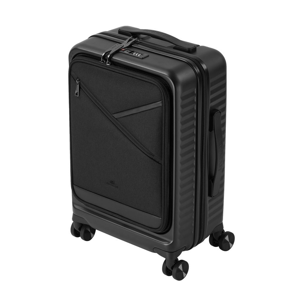 RivaCase 8181 ECO Hardshell carry-on hand cabin luggage 20" Black RivaCase 8181 ECO Hardshell carry-on hand cabin luggage 20" Black