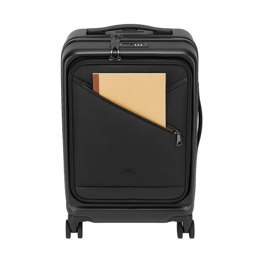 RivaCase 8181 ECO Hardshell carry-on hand cabin luggage 20" Black RivaCase 8181 ECO Hardshell carry-on hand cabin luggage 20" Black