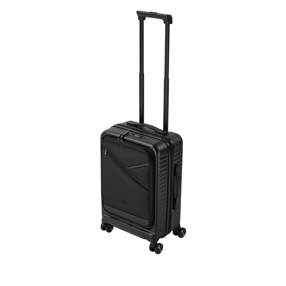 RivaCase 8180 ECO Hardshell expansion hand cabin luggage 20" Black RivaCase 8180 ECO Hardshell expansion hand cabin luggage 20" Black
