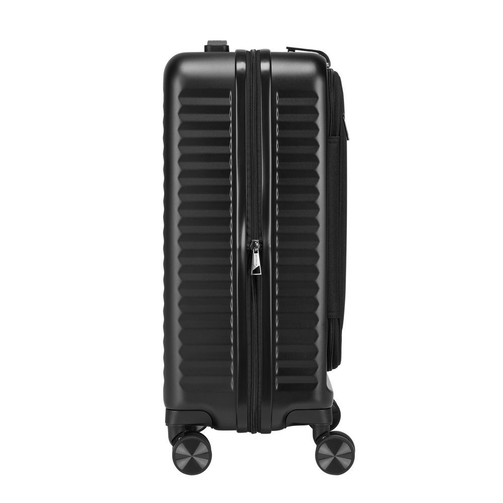 RivaCase 8180 ECO Hardshell expansion hand cabin luggage 20" Black RivaCase 8180 ECO Hardshell expansion hand cabin luggage 20" Black