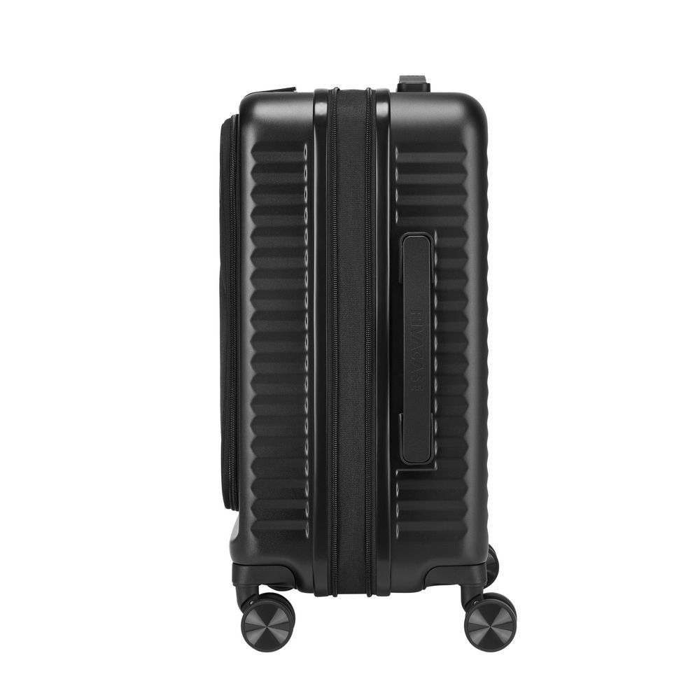 RivaCase 8180 ECO Hardshell expansion hand cabin luggage 20" Black RivaCase 8180 ECO Hardshell expansion hand cabin luggage 20" Black