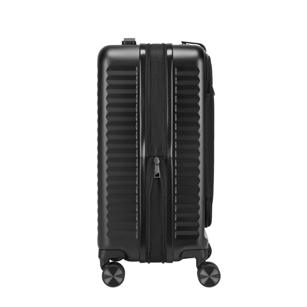 RivaCase 8180 ECO Hardshell expansion hand cabin luggage 20" Black RivaCase 8180 ECO Hardshell expansion hand cabin luggage 20" Black