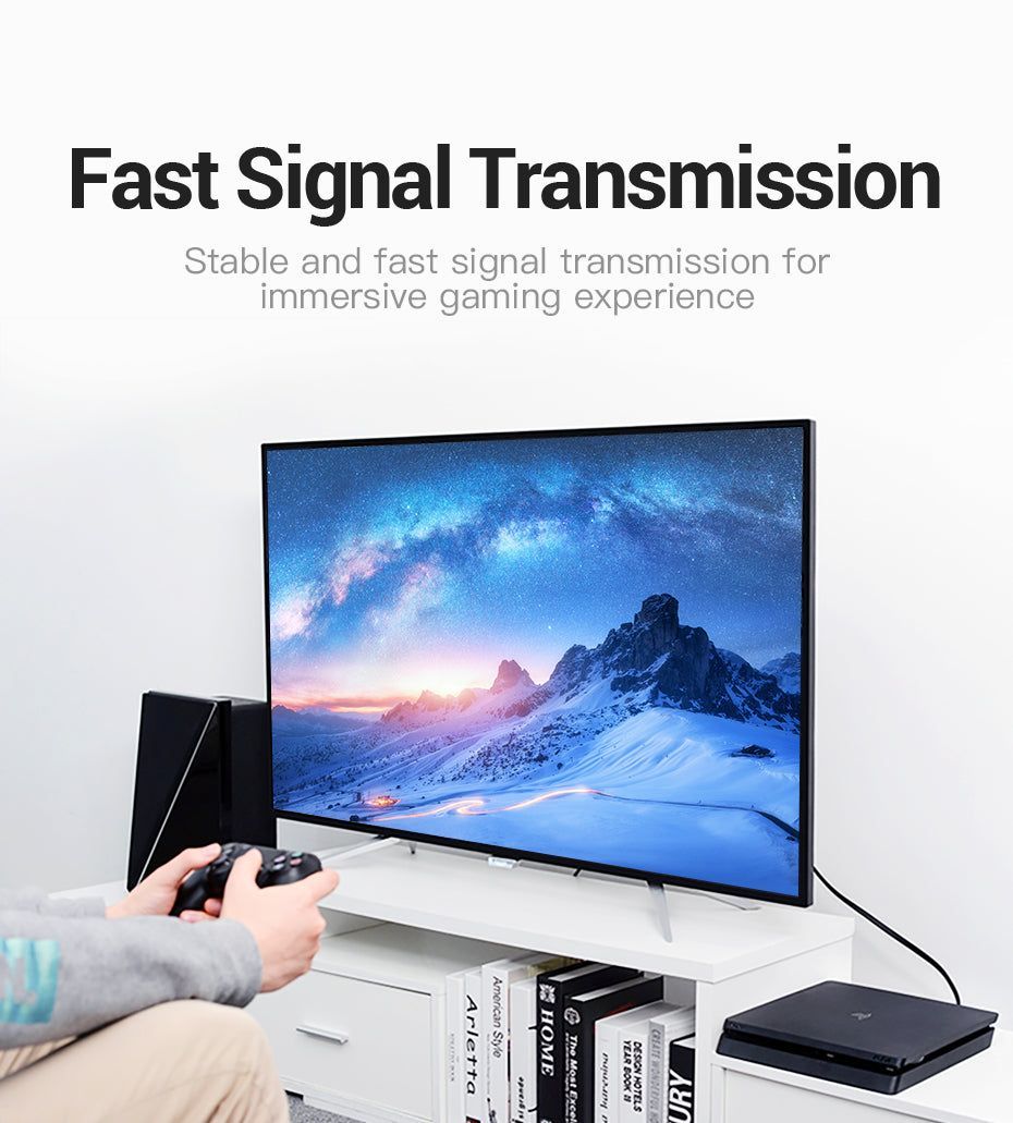 Vention Vention Flat HDMI cable 5m Black Vention Vention Flat HDMI cable 5m Black