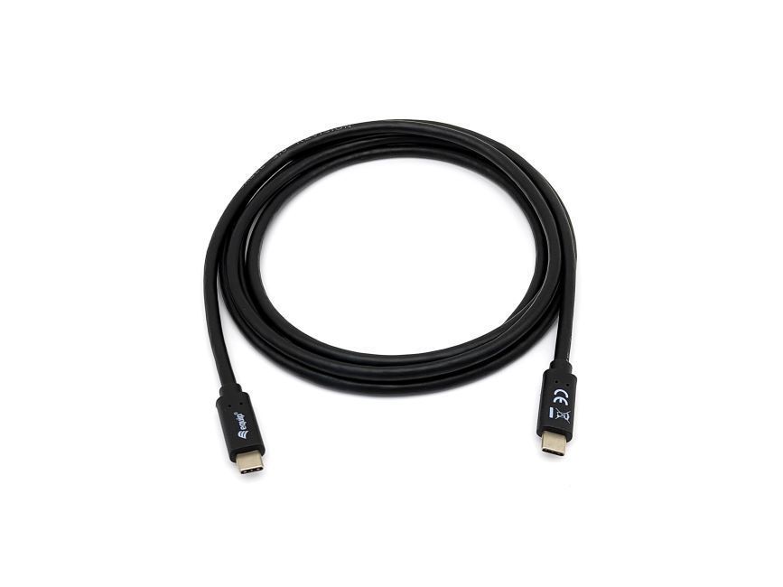EQuip USB-C 3.2 Gen1 to USB-C 1m cable Black EQuip USB-C 3.2 Gen1 to USB-C 1m cable Black