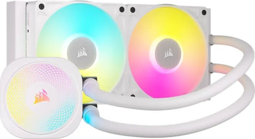 Corsair iCUE LINK TITAN 240 RX RGB AIO Liquid CPU Cooler White