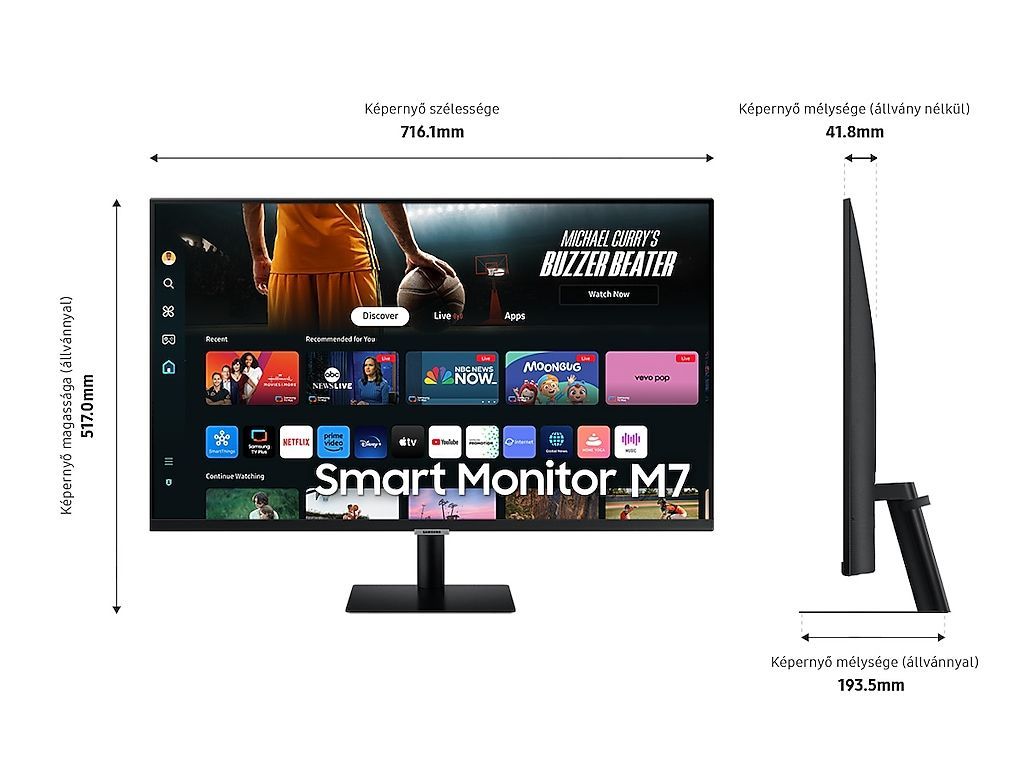 Samsung 32" LS32FM700UUXEN LED