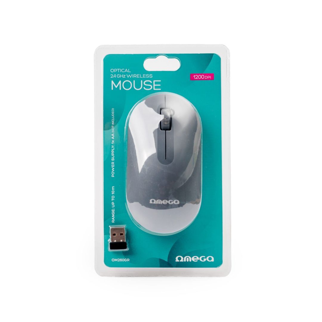 Platinet Omega OM260GR Wireless Mouse Grey Platinet Omega OM260GR Wireless Mouse Grey