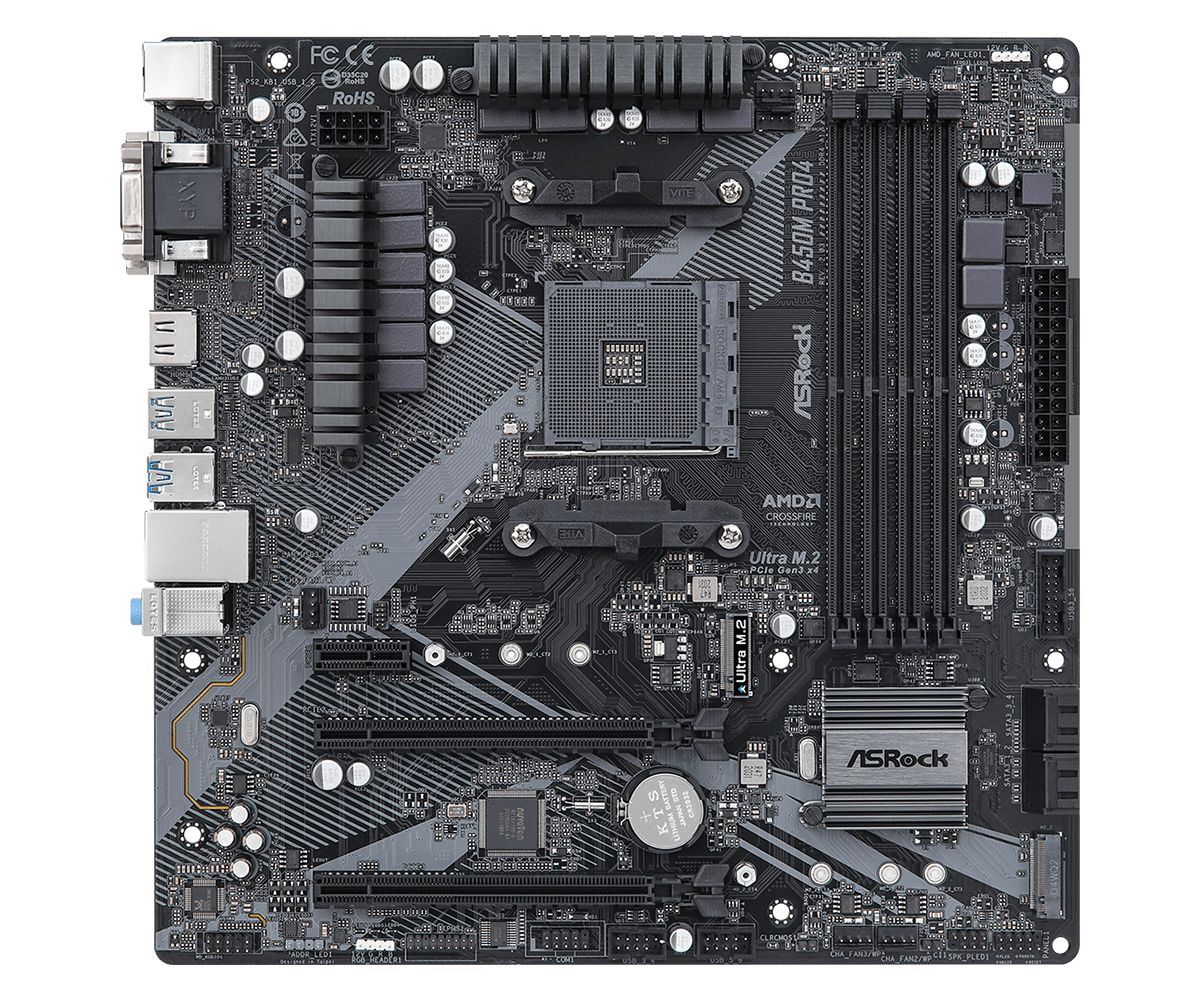 ASRock B450M PRO4 R2.0 ASRock B450M PRO4 R2.0