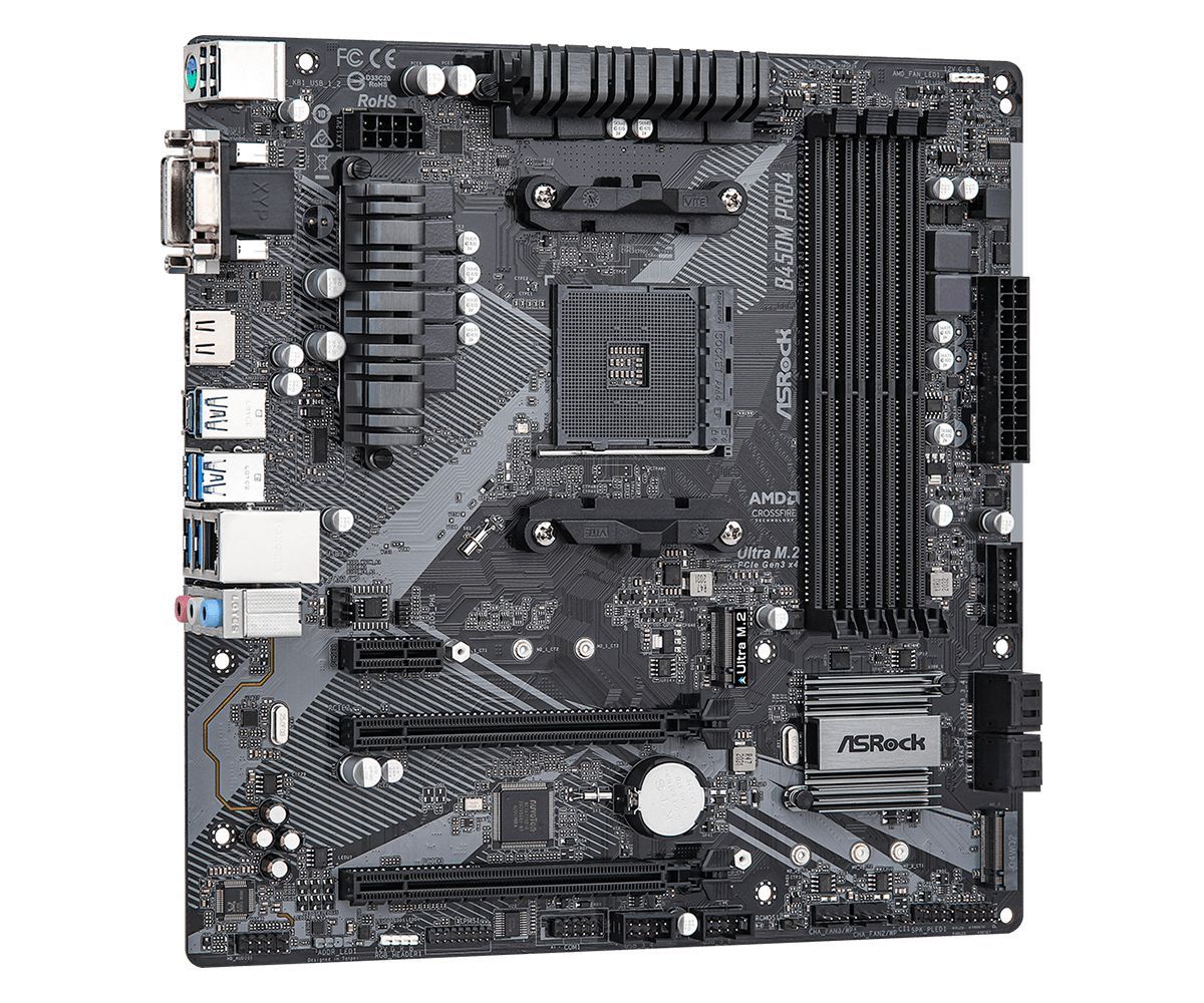 ASRock B450M PRO4 R2.0 ASRock B450M PRO4 R2.0