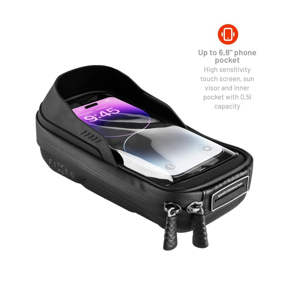 FIXED Tartó kerékpárra, fekete