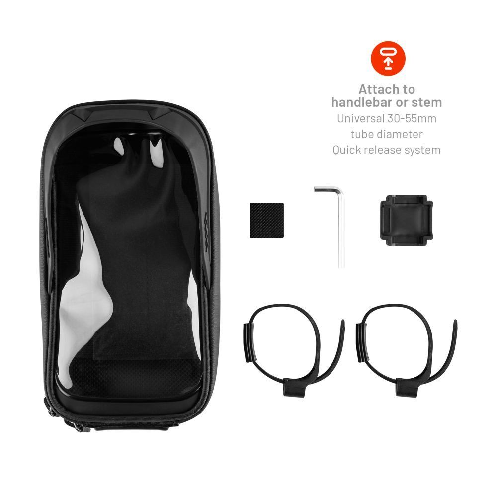 FIXED Tartó kerékpárra, fekete