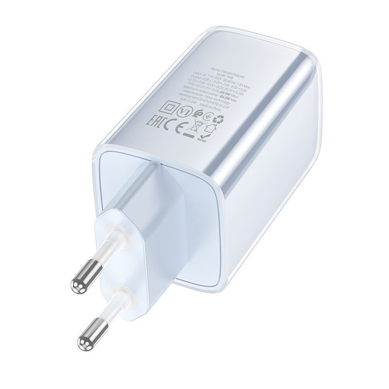 Hoco 65W PD Wall Charger White Hoco 65W PD Wall Charger White