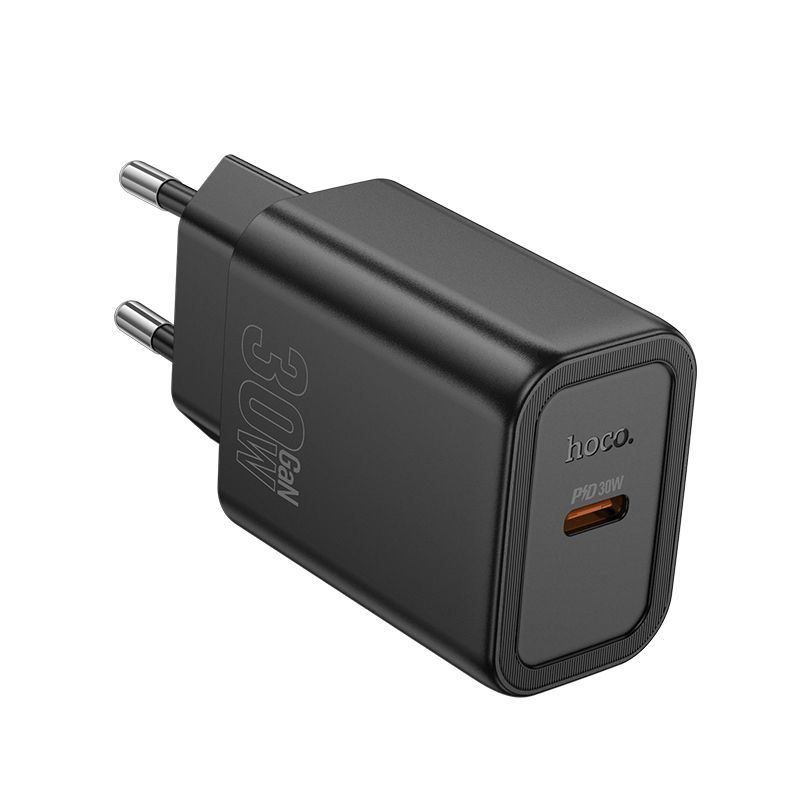 Hoco N62 Gentle PD Wall Charger Black