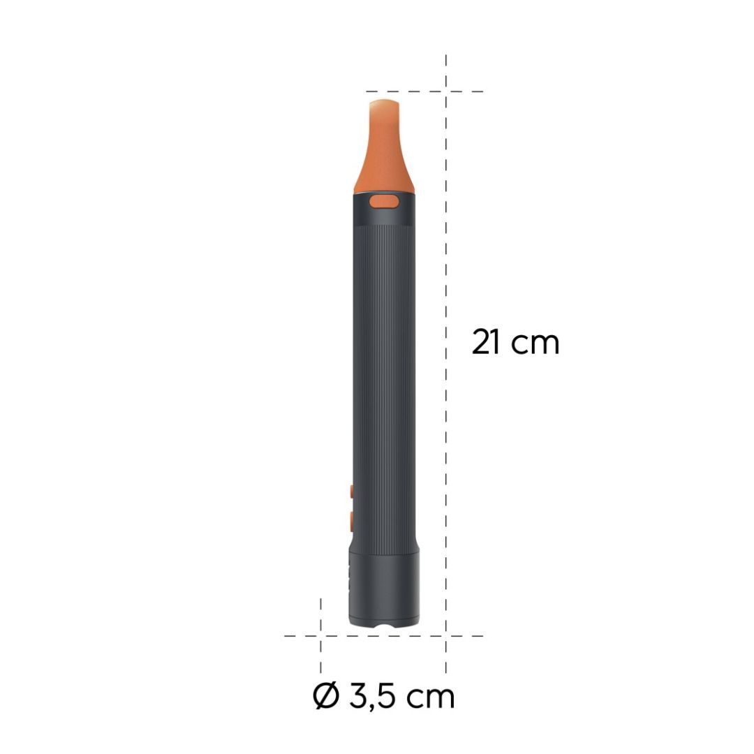 Hama FLX1200-C LED zseblámpa Black