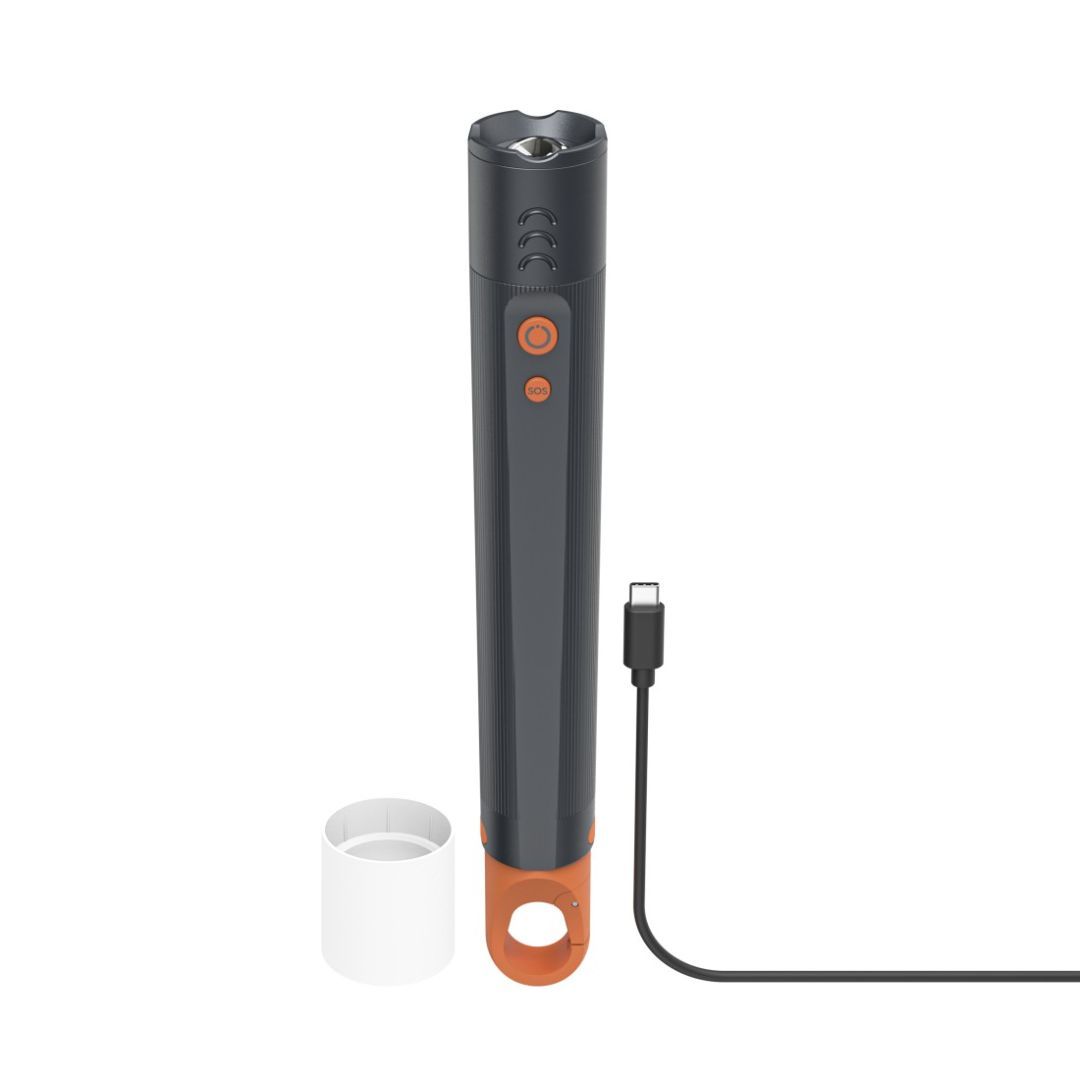 Hama FLX1200-C LED zseblámpa Black