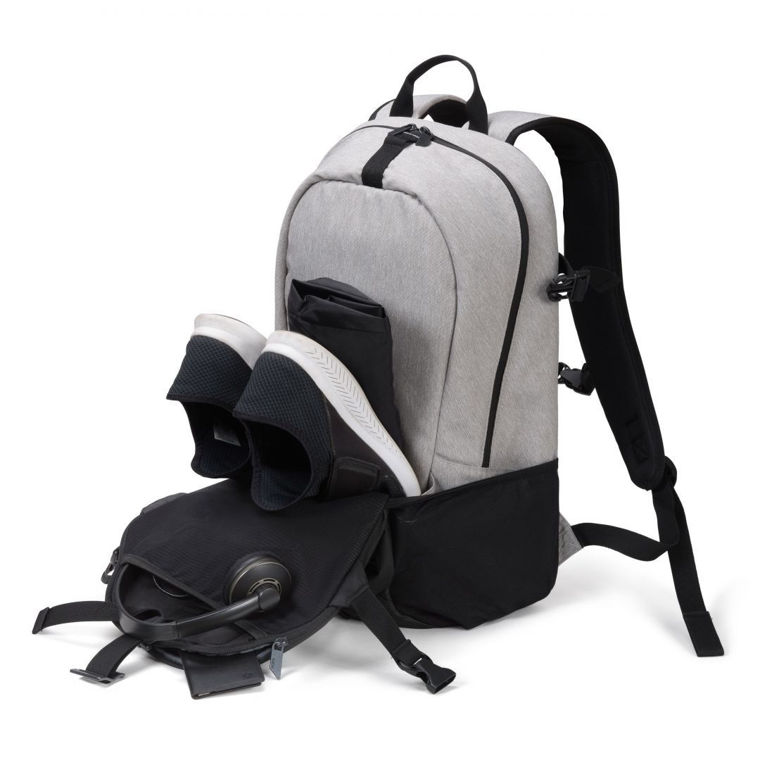 Dicota Laptop Backpack Go 15,6" Light Grey Dicota Laptop Backpack Go 15,6" Light Grey