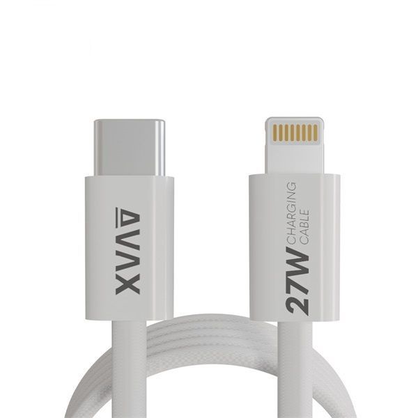 Avax CB611W MAGNETY 27W USB-C - Lightning Magnetic Charger 1m White Avax CB611W MAGNETY 27W USB-C - Lightning Magnetic Charger 1m White