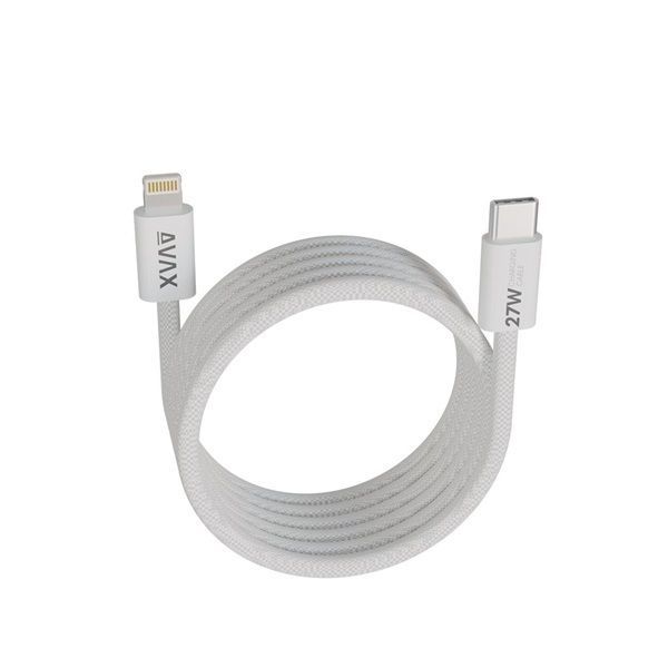 Avax CB611W MAGNETY 27W USB-C - Lightning Magnetic Charger 1m White Avax CB611W MAGNETY 27W USB-C - Lightning Magnetic Charger 1m White