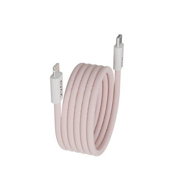 Avax CB611P MAGNETY 27W USB-C - Lightning Magnetic Charger 1m Pink Avax CB611P MAGNETY 27W USB-C - Lightning Magnetic Charger 1m Pink