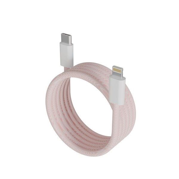 Avax CB611P MAGNETY 27W USB-C - Lightning Magnetic Charger 1m Pink Avax CB611P MAGNETY 27W USB-C - Lightning Magnetic Charger 1m Pink