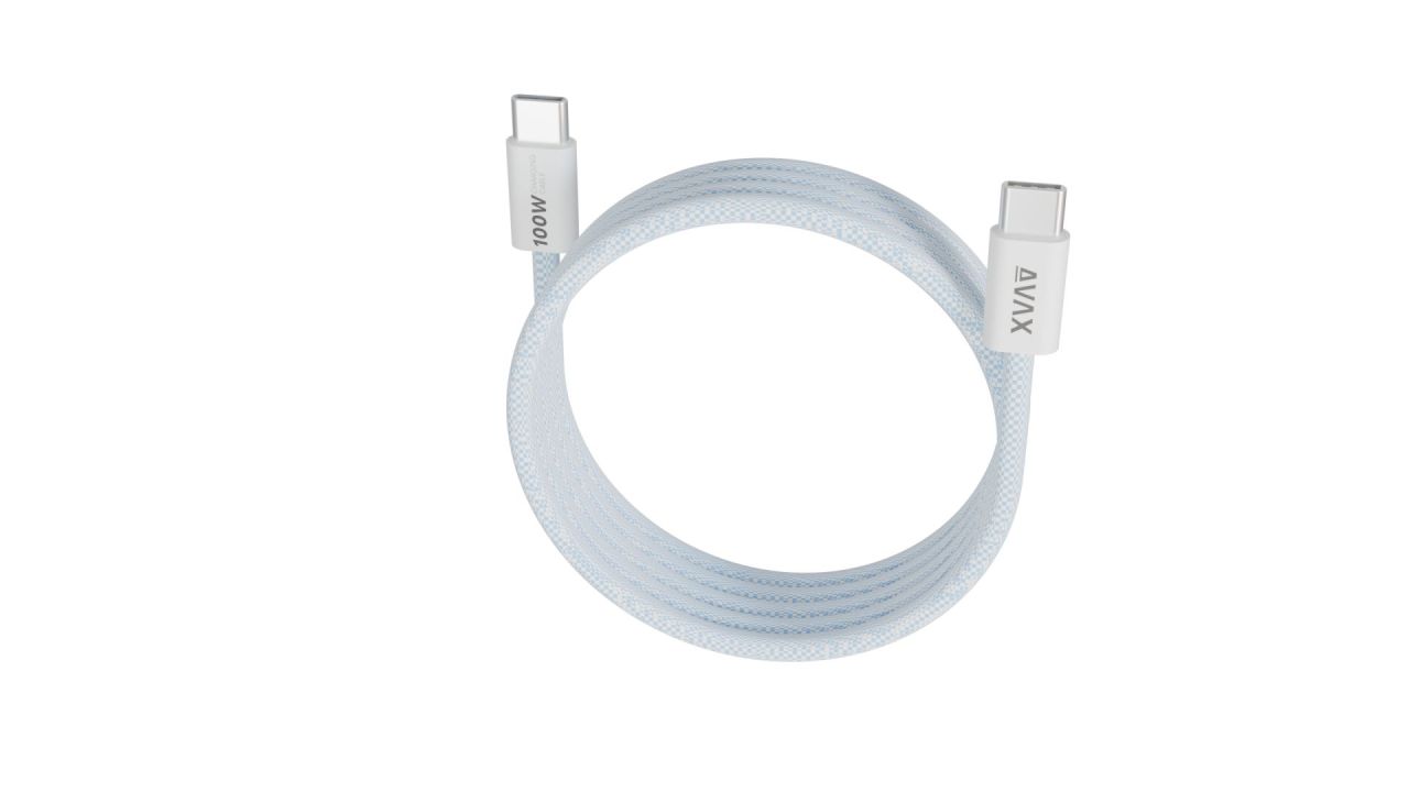 Avax CB610LB MAGNETY 100W USB-C Magnetic Charger 1m Light Blue Avax CB610LB MAGNETY 100W USB-C Magnetic Charger 1m Light Blue