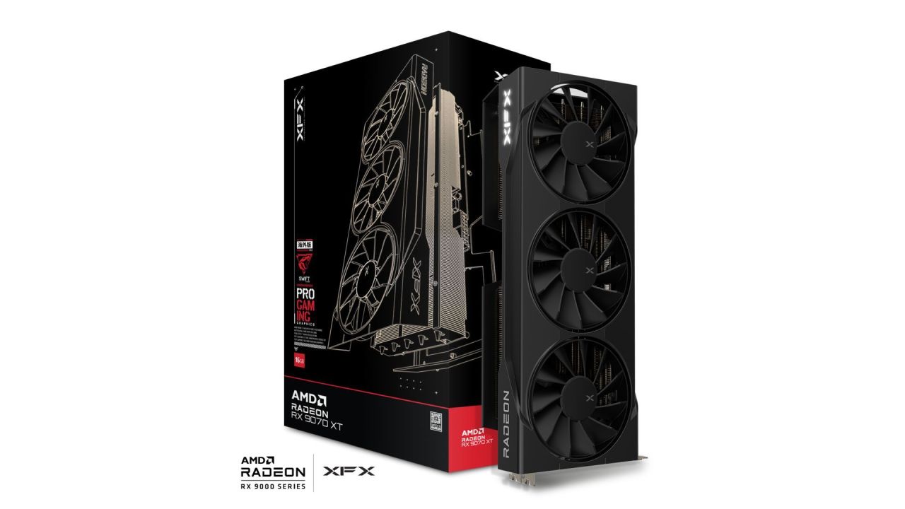 XFX RX9070 XT 16GB DDR6 Triple Fan Gaming Edition