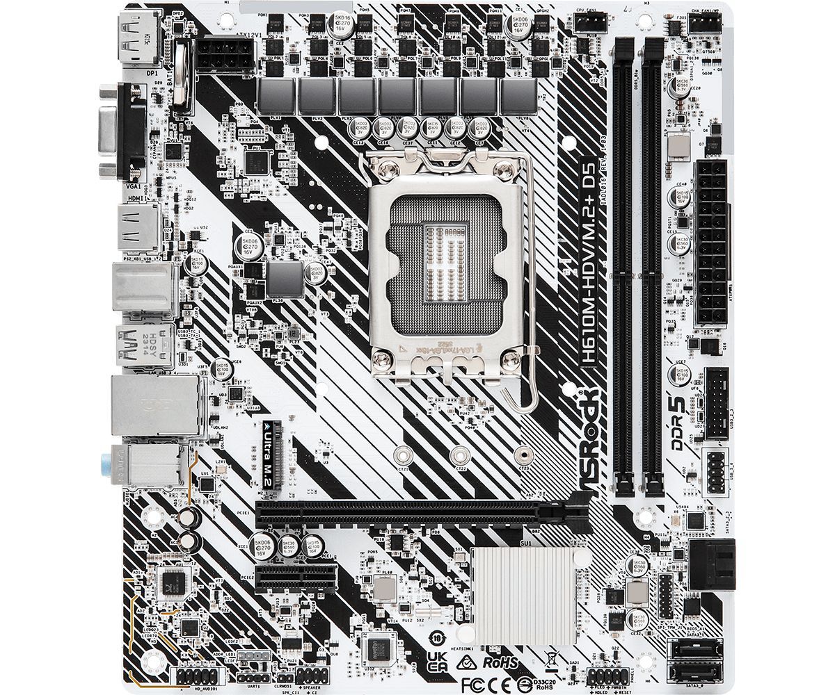 ASRock H610M-HDV/M.2+ D5 ASRock H610M-HDV/M.2+ D5