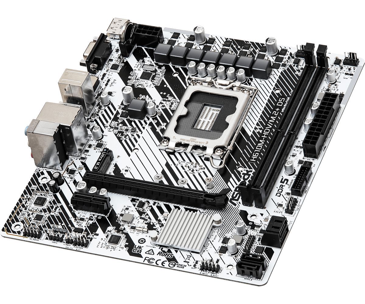 ASRock H610M-HDV/M.2+ D5 ASRock H610M-HDV/M.2+ D5