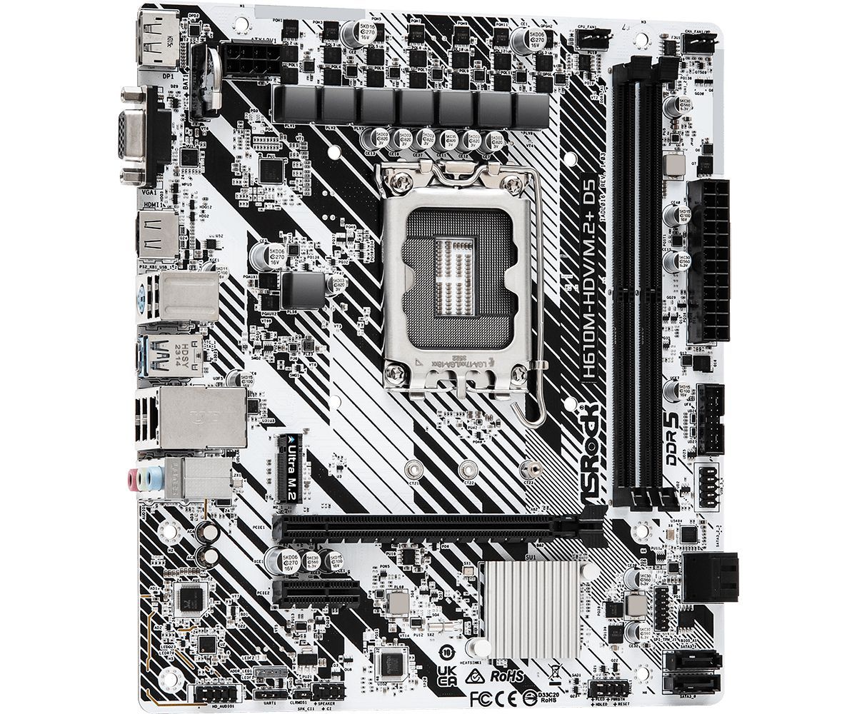ASRock H610M-HDV/M.2+ D5 ASRock H610M-HDV/M.2+ D5
