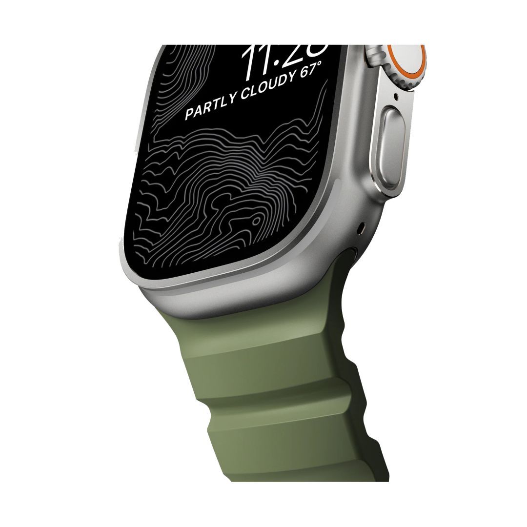 Nomad Rocky Point Band AW 49/45/44/42mm Natural/Forest Nomad Rocky Point Band AW 49/45/44/42mm Natural/Forest