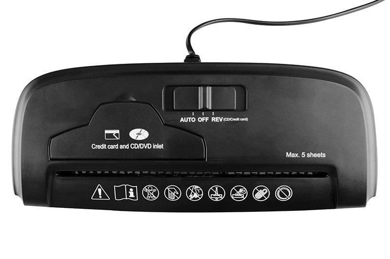 Media-Tech MT215 Iratmegsemmisítő Black Media-Tech MT215 Iratmegsemmisítő Black