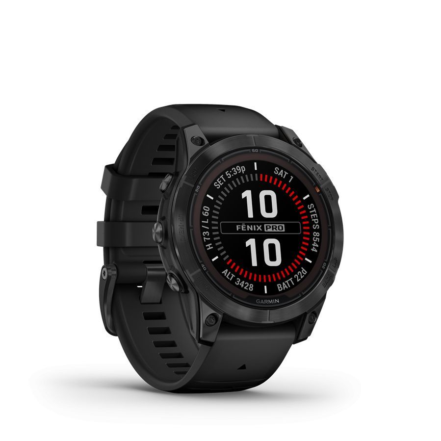 Garmin fenix 7 Pro Solar Edition Slate Grey with Black Band Garmin fenix 7 Pro Solar Edition Slate Grey with Black Band