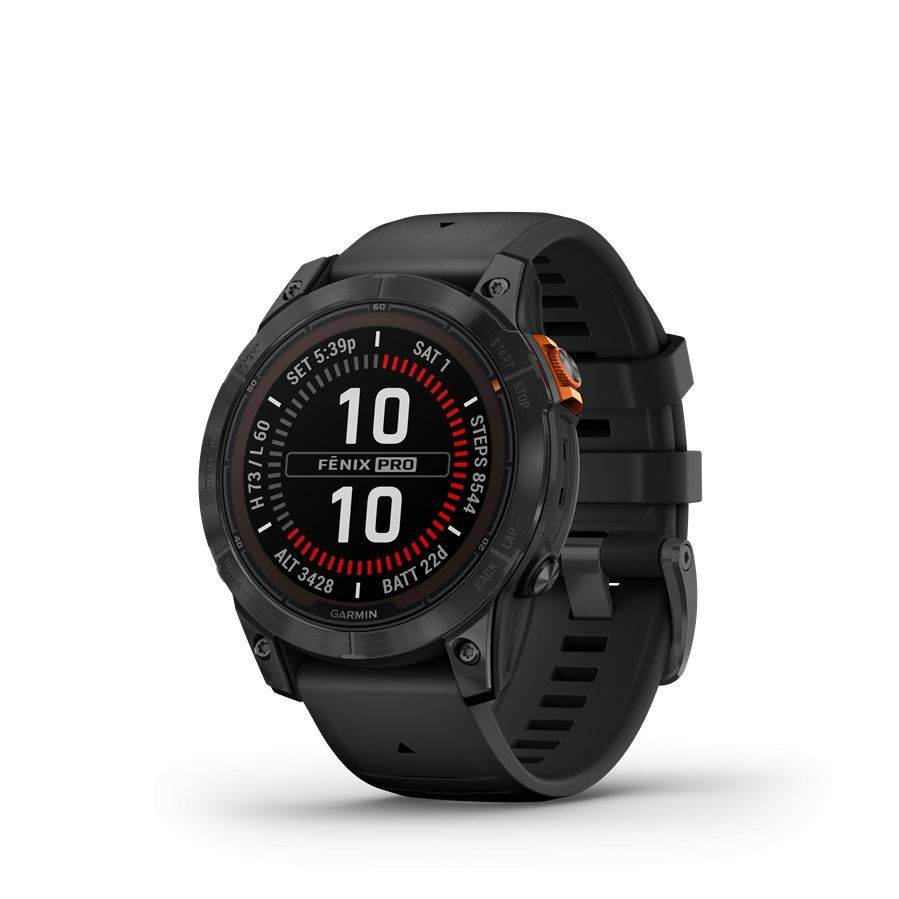 Garmin fenix 7 Pro Solar Edition Slate Grey with Black Band Garmin fenix 7 Pro Solar Edition Slate Grey with Black Band